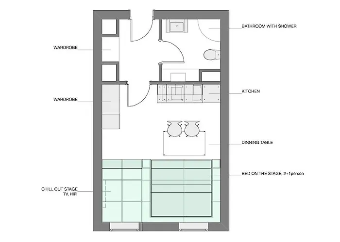 Διαμέρισμα The Cute, Sunny In The Center +p